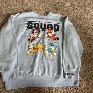 Preloved Gray Disney Character Sweatshirt
